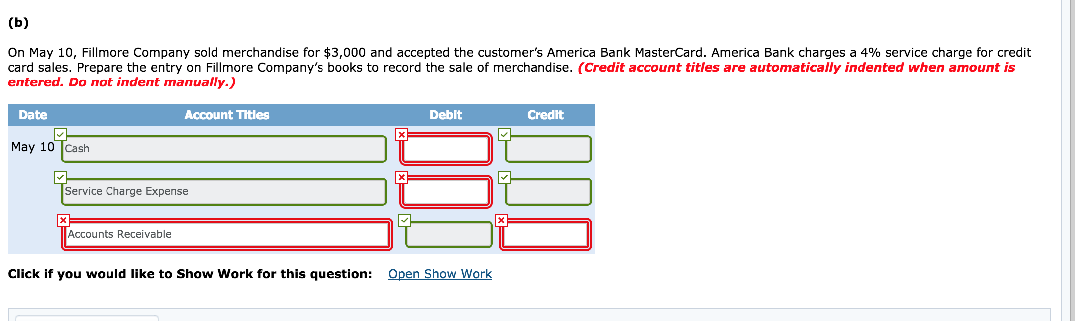 Quick! please help me understand homework by finishing the red parts to