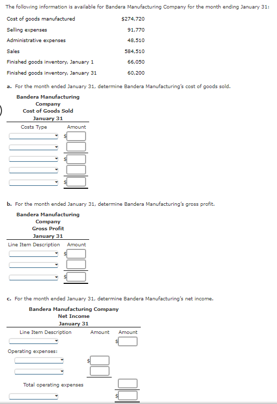 month Cut cf goods Selling Administti Finished goods Finis'-Q goods following i