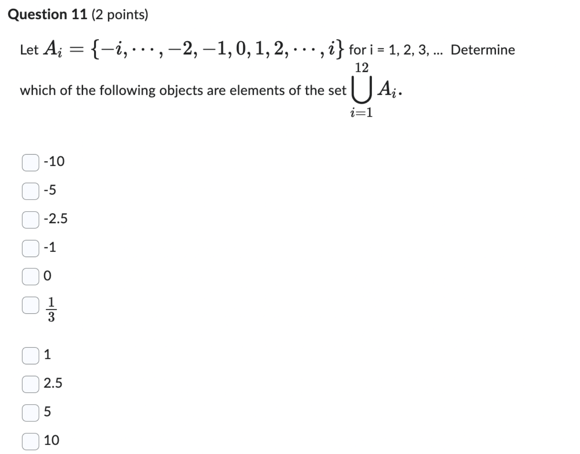 using any spaces in your answer. 6/ Question 3 (2 points) Suppose