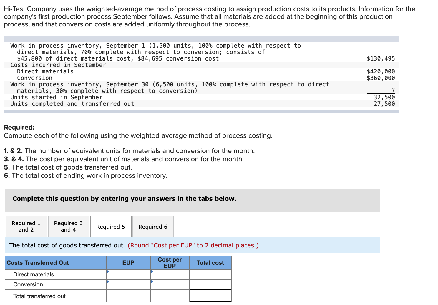 during the month 1,650,320 Conversion added during the month 1,099,100 Exercise 16-6