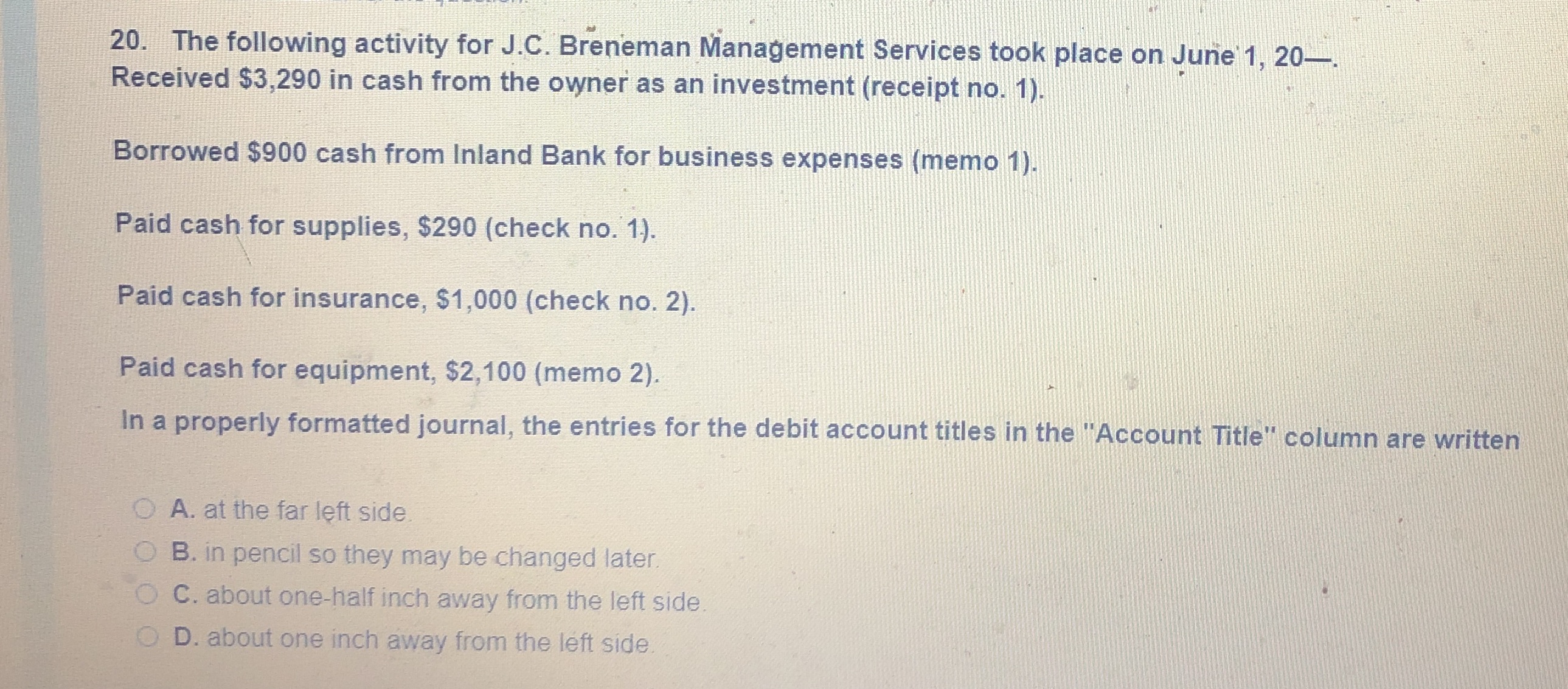 Hello I need help with this question and please give me correct