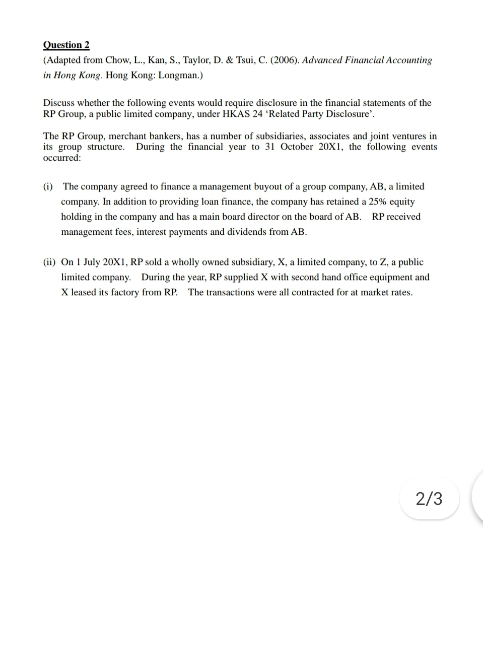 relationships reflected in the following diagram: Mr. W 50% Alpha 50% Director