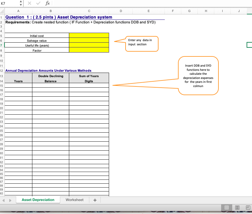 it with a button to prepare Adjested trial balance But your button
