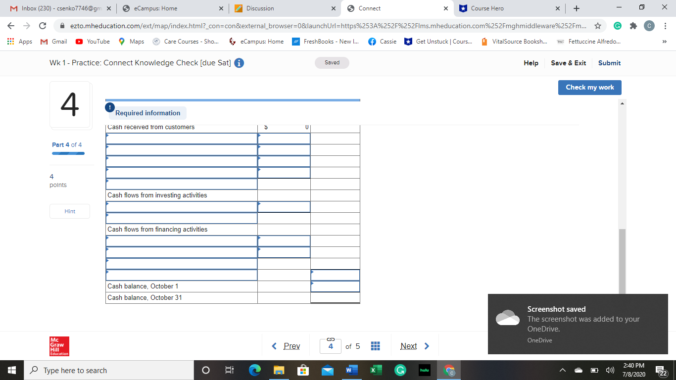 acc 290t week 1 knowledge check question 4 please see attached below