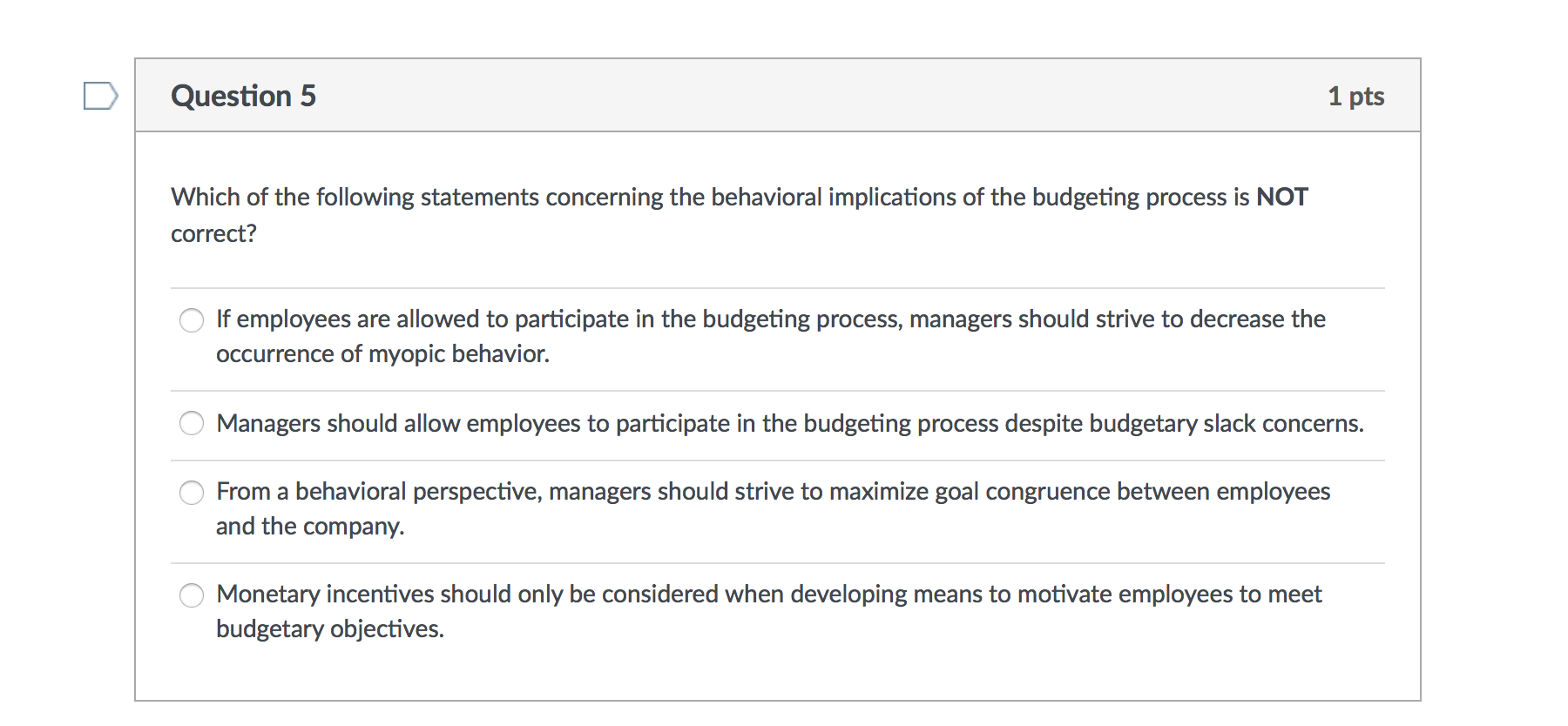 uses activity based costing in its manufacturing operations. The company produces two