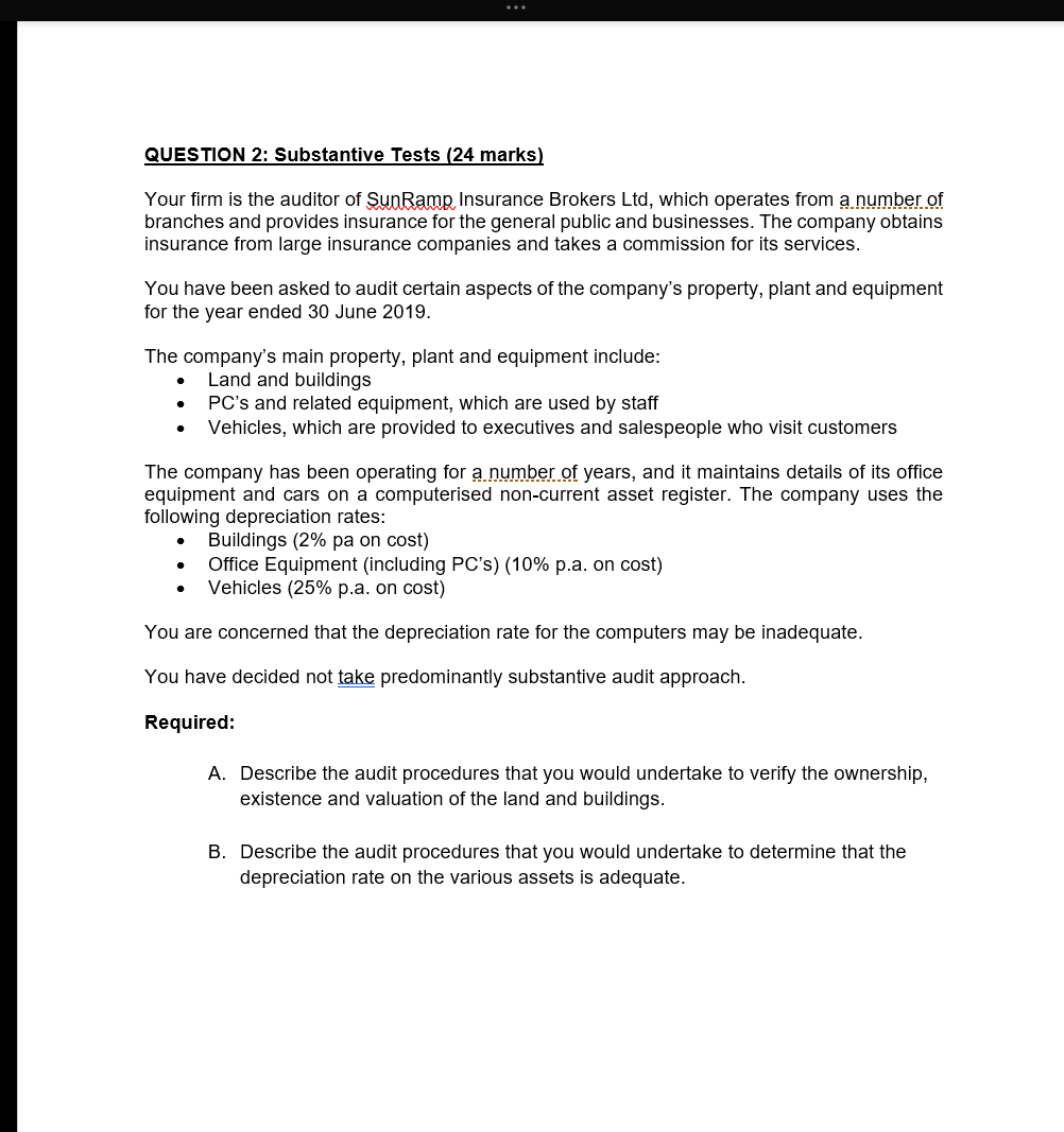 Audit opinion... QUESTION 1: Audit Reports You are an external auditor and