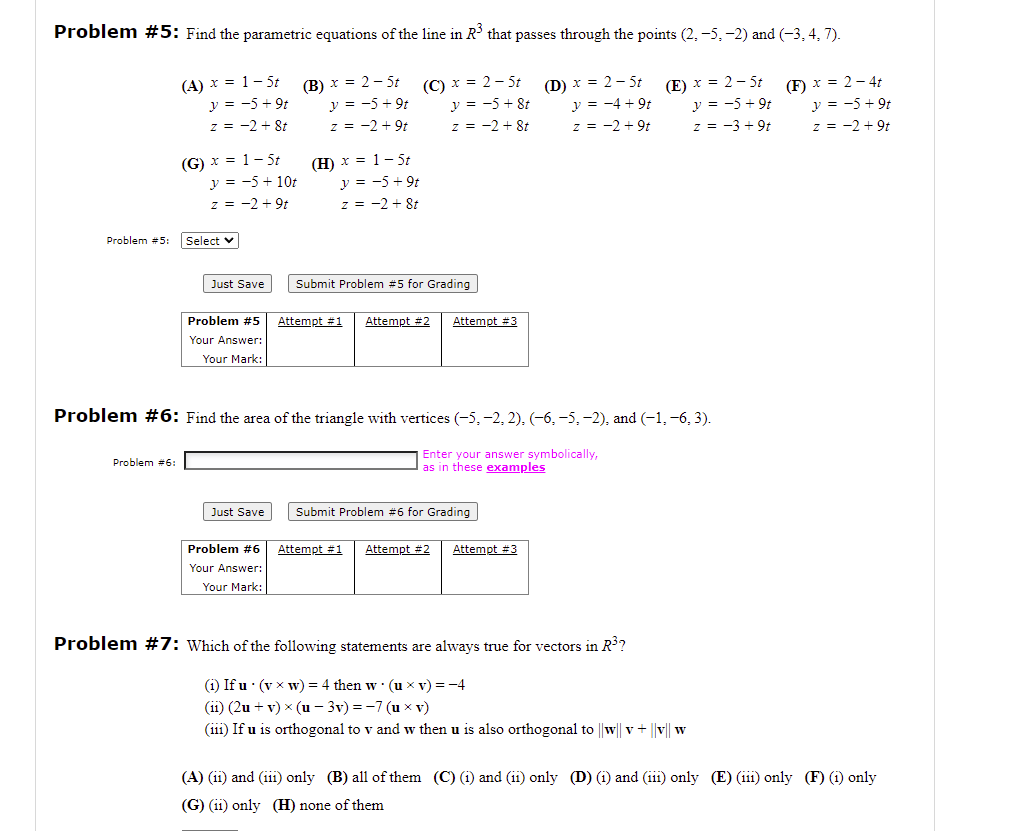 or an equal sign. {i.e., do NOT include anything like '1' ='