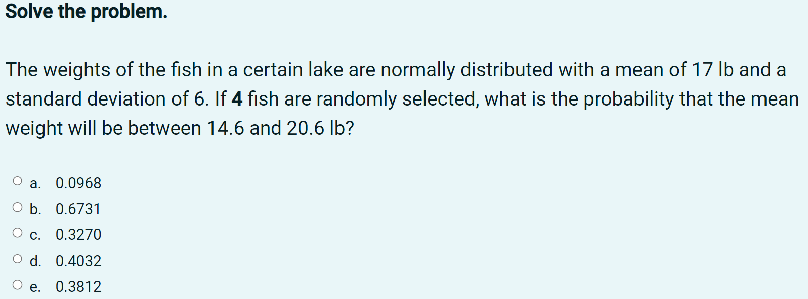 d. 0.949 Solve the problem. A student earned grades of A, C,