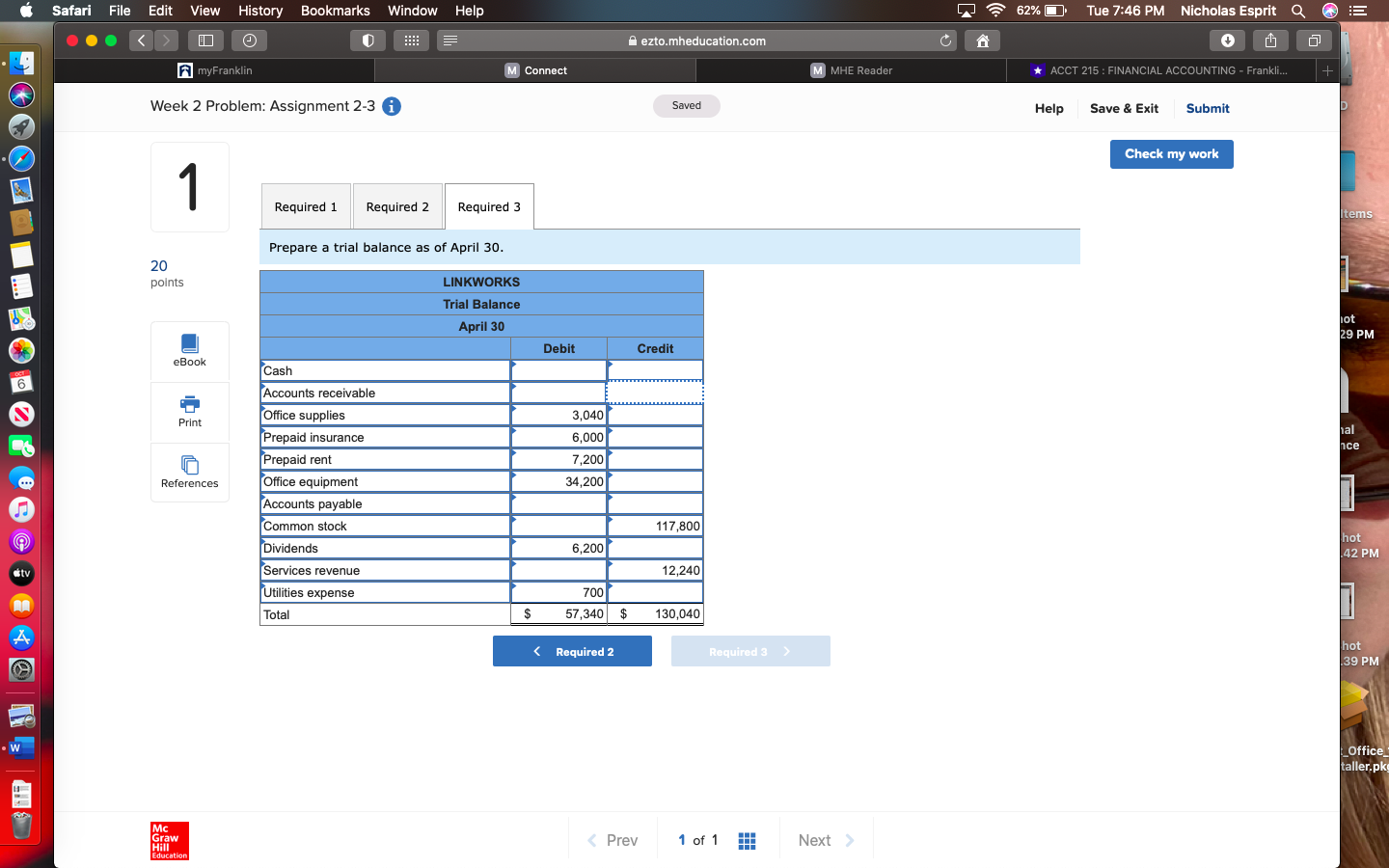 i Safari File Edit View Historyr Bookmarks Window Help _ '.- Tue7245PM