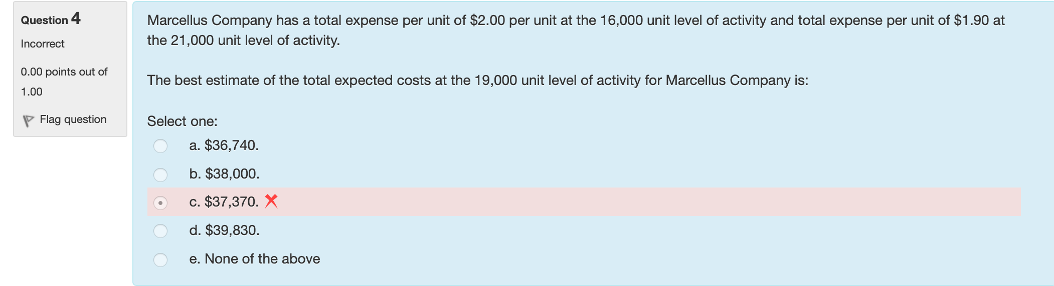 ACCOUNTING QUIZ DUE TOMORROW (3 different set of questions just repeated information).