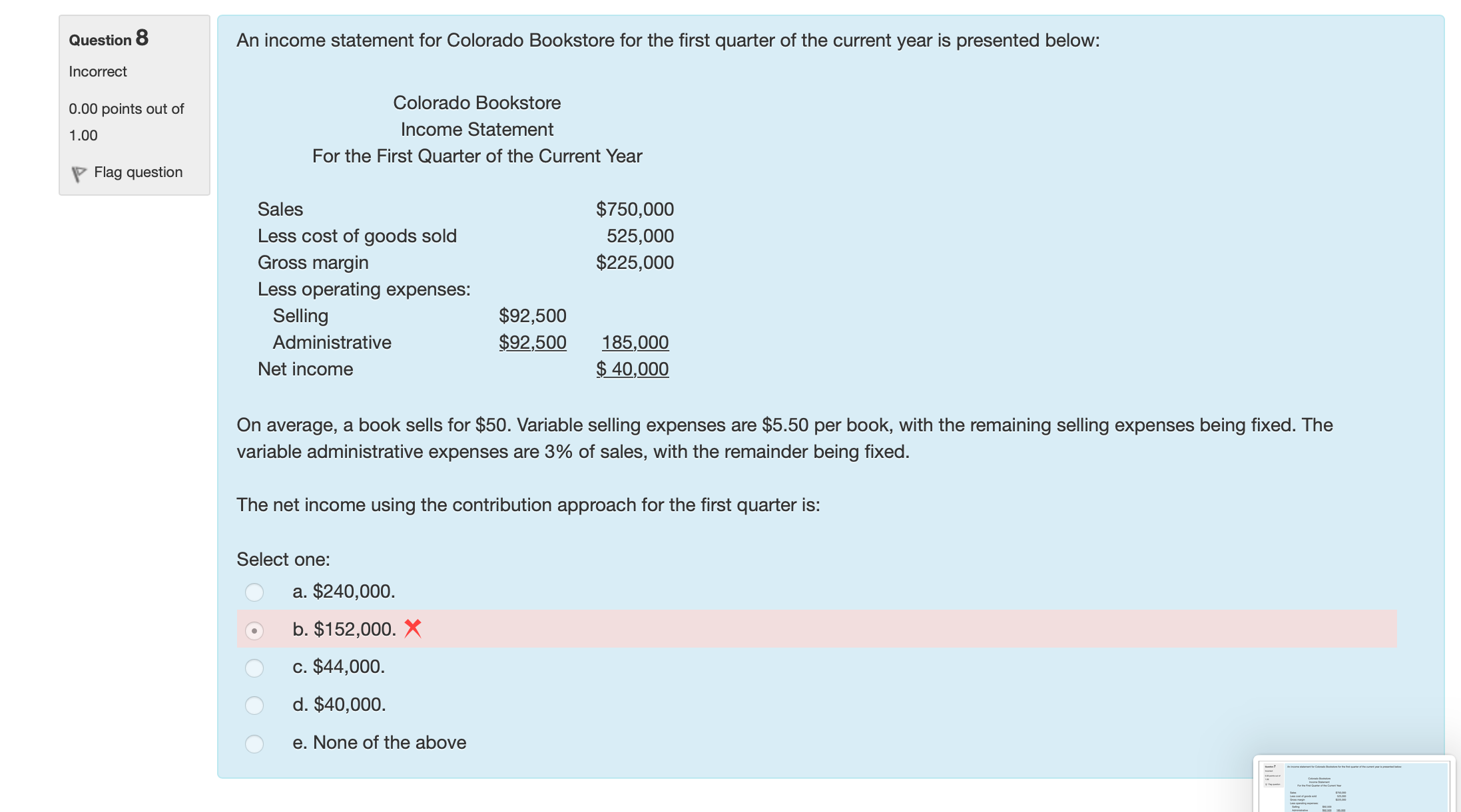 of activity. 0.00 points out of 1.00 The best estimate of the