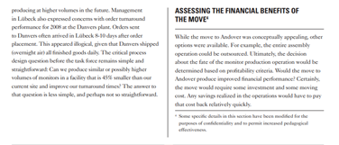 in advance.QUESTION: How is break even analysis relevant in this case? How