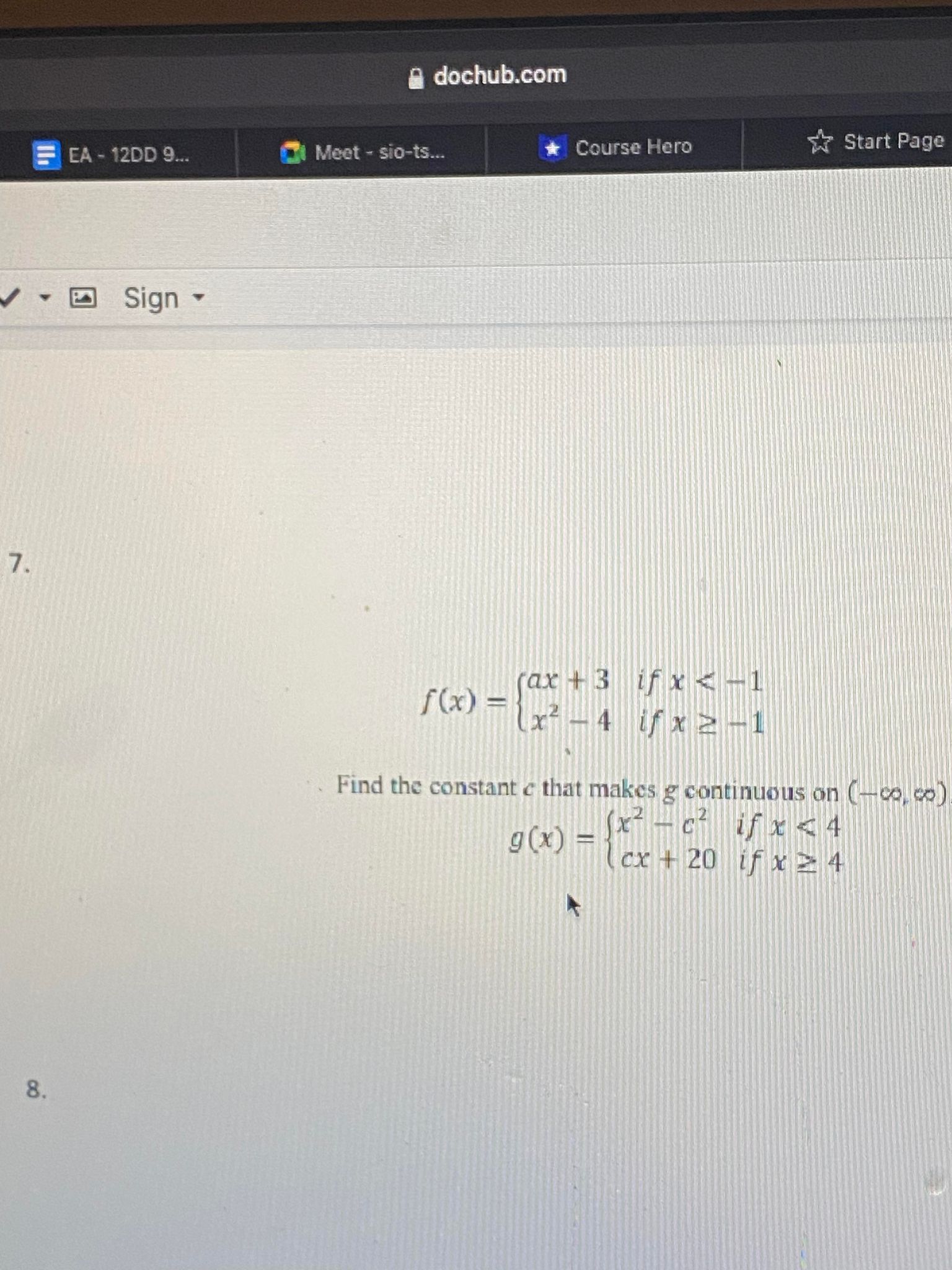 Q is the point (x, x 2 + 2), find the slope