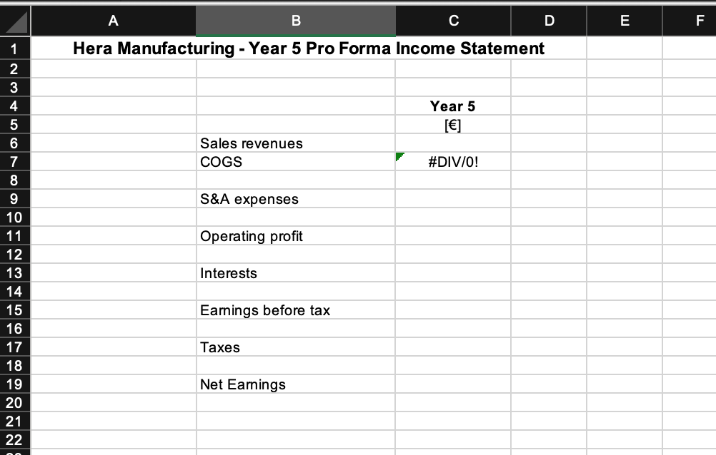 to prepare a 12-month forecast for Year 5 in units Sep 10.199