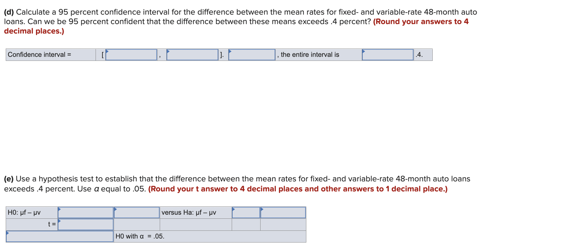 versus Ha: p1 p2 |t| 0 . 0002* Lower CL Dif -1.