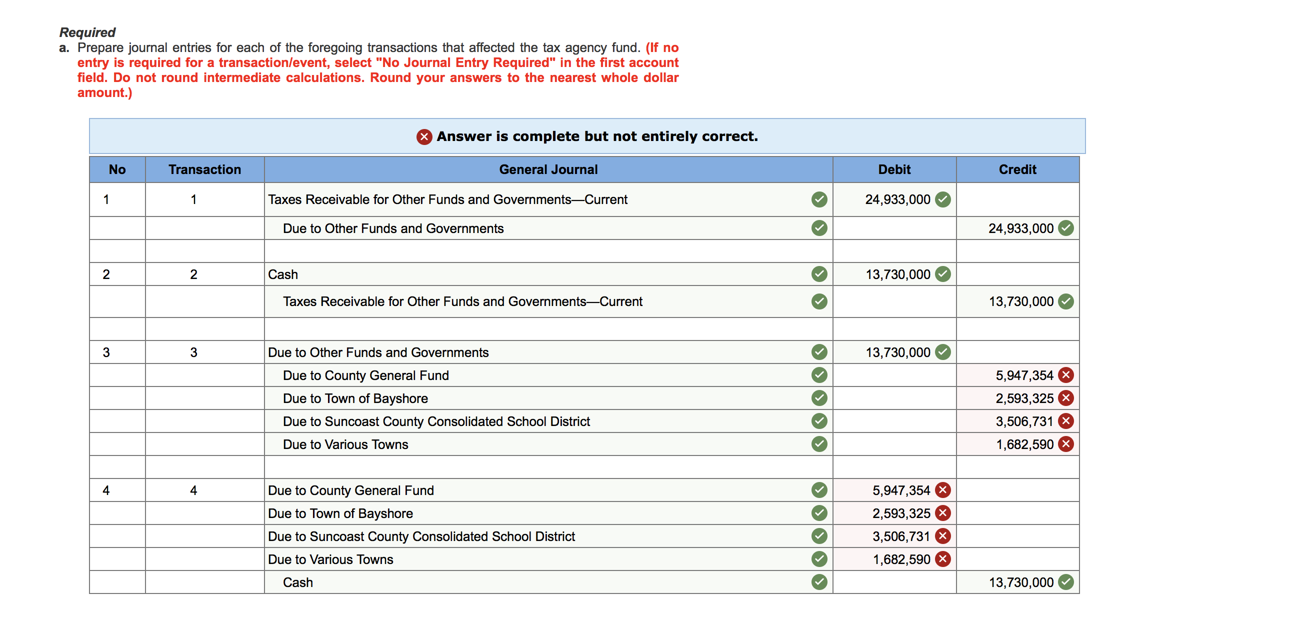 X. Thank you. [The following information applies to the questions displayed below.]