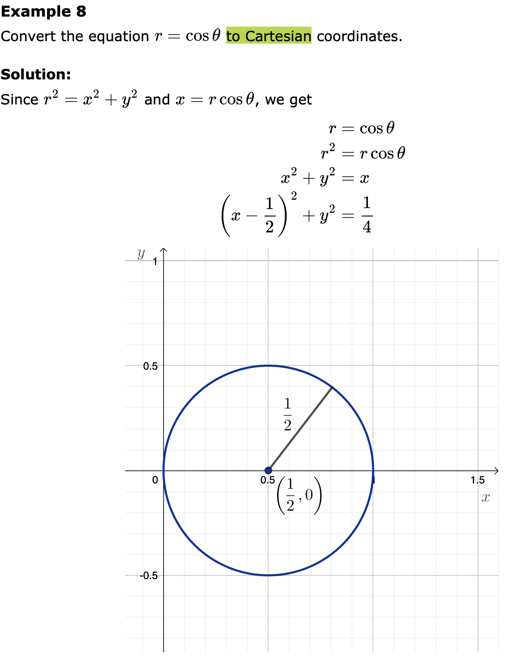 sec(0) to Cartesian coordinates. c) Cylindrical function r + z = 9