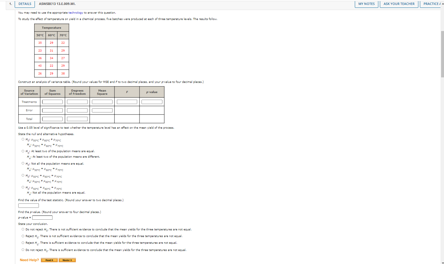 DETAILS ASWSBE13 13.E.009.MI. MY NOTES ASK YOUR TEACHER PRACTICE You may