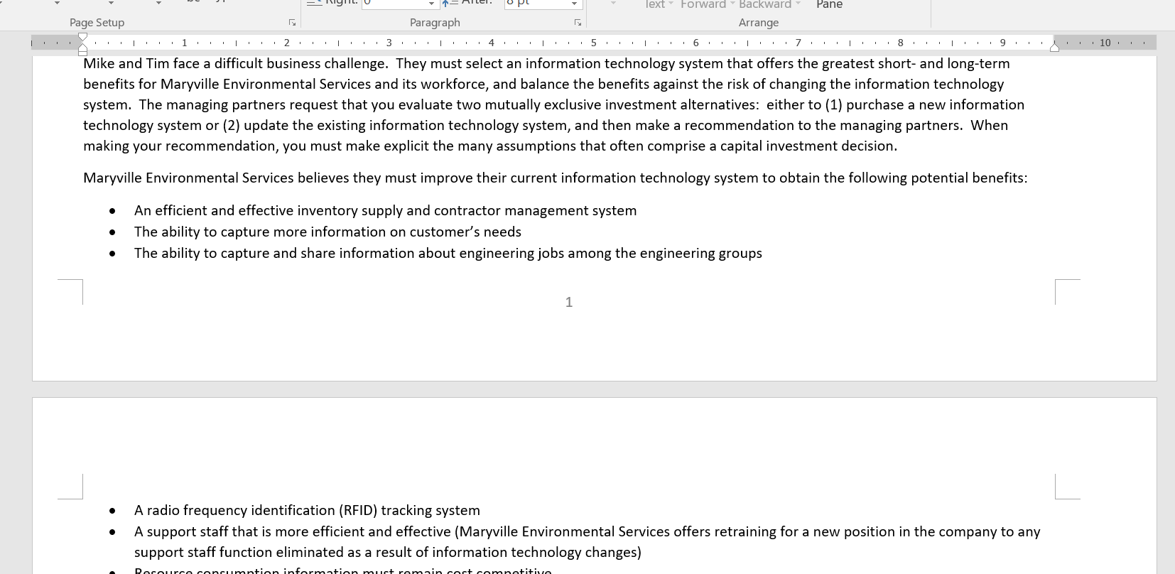 is more efficient and effective (Maryville Environmental Services offers retraining for a