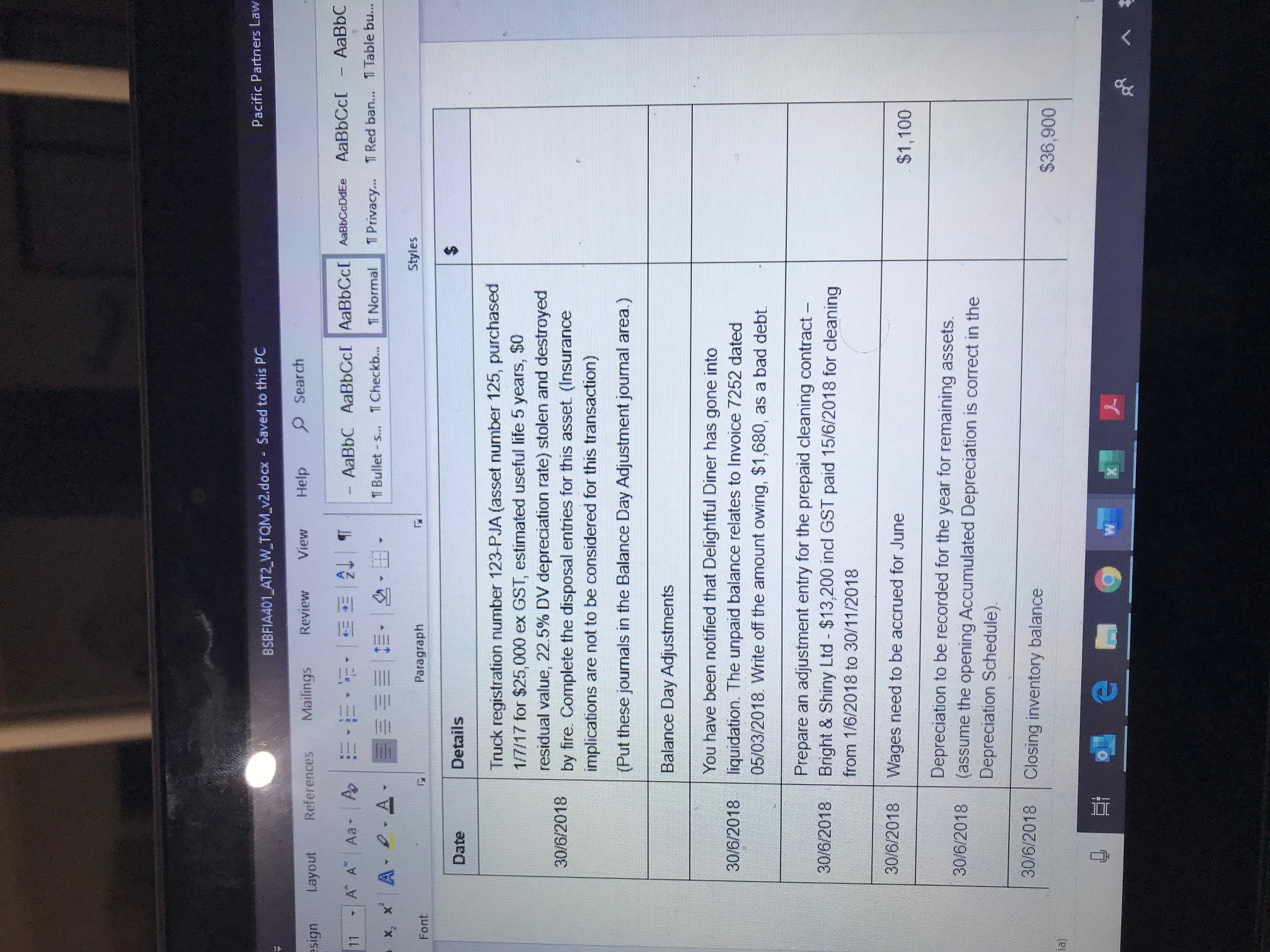 the transactions listed and post to the General Ledger as per organisational