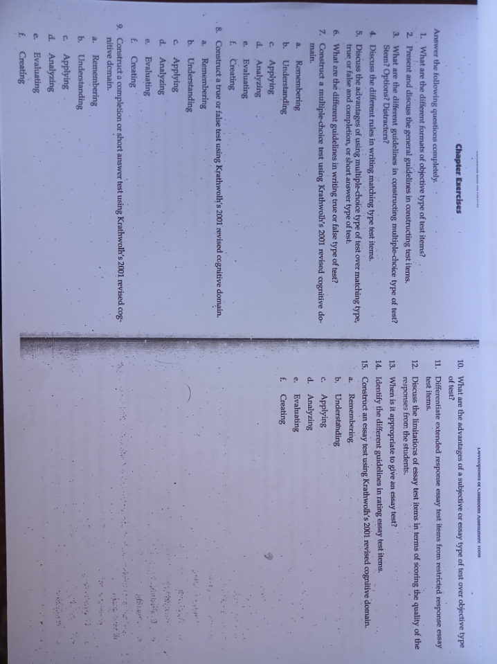 please help me Chapter Exercises 10. What are the advantages of a