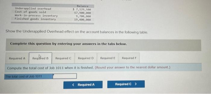 to apply overhead to individual jobs. An estimate of overhead costs at