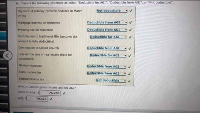 his deductions X, he would benefit from Feedback Check My Work Partially