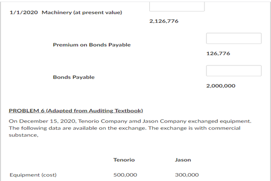 PROBLEM 5 (Adapted from Auditing Textbook)On January 1, 2020, Marcus Company acquired