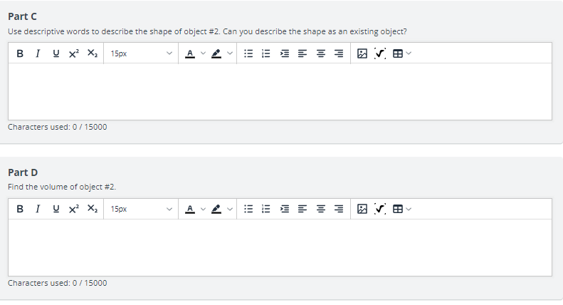 find out more information on 3 artifacts that she wants to replicate