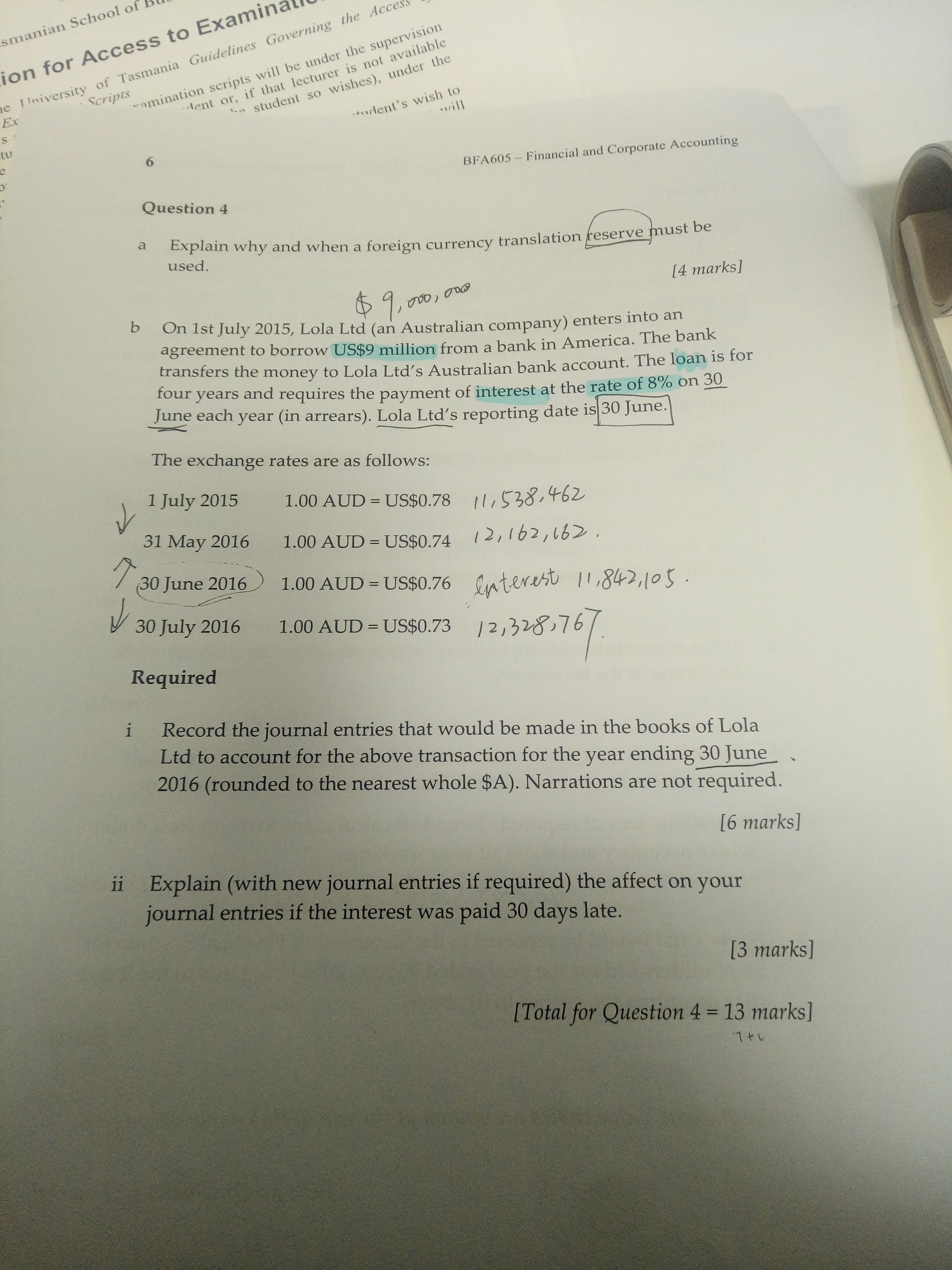 listed below. Item Accounts receivable Land and buildings Plant & Equipment Patent