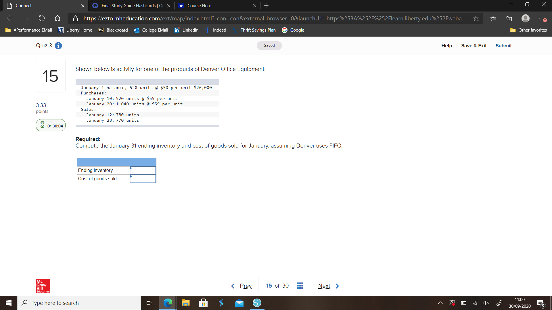 Please help. Connect X Final Study Guide Flashcards | Qu X *Course