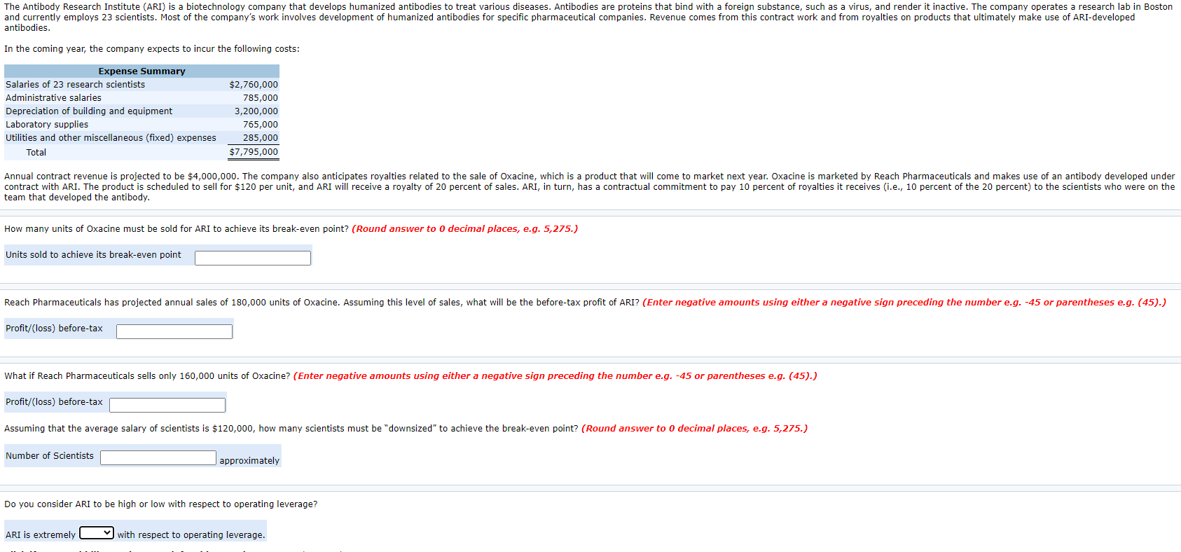 The Antibody Research Institute (ARI) is a biotechnology company that develops humanized