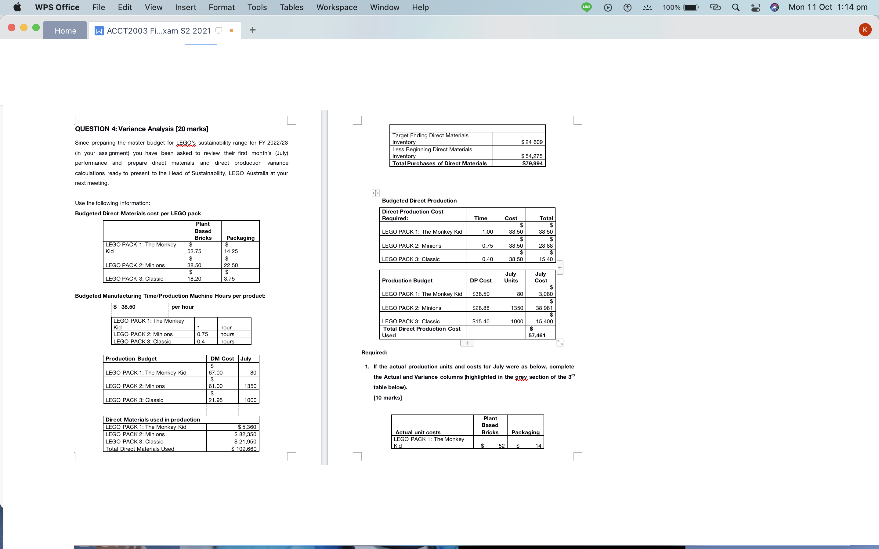  WPS Office File Edit View Insert Format Tools Tables Workspace Window