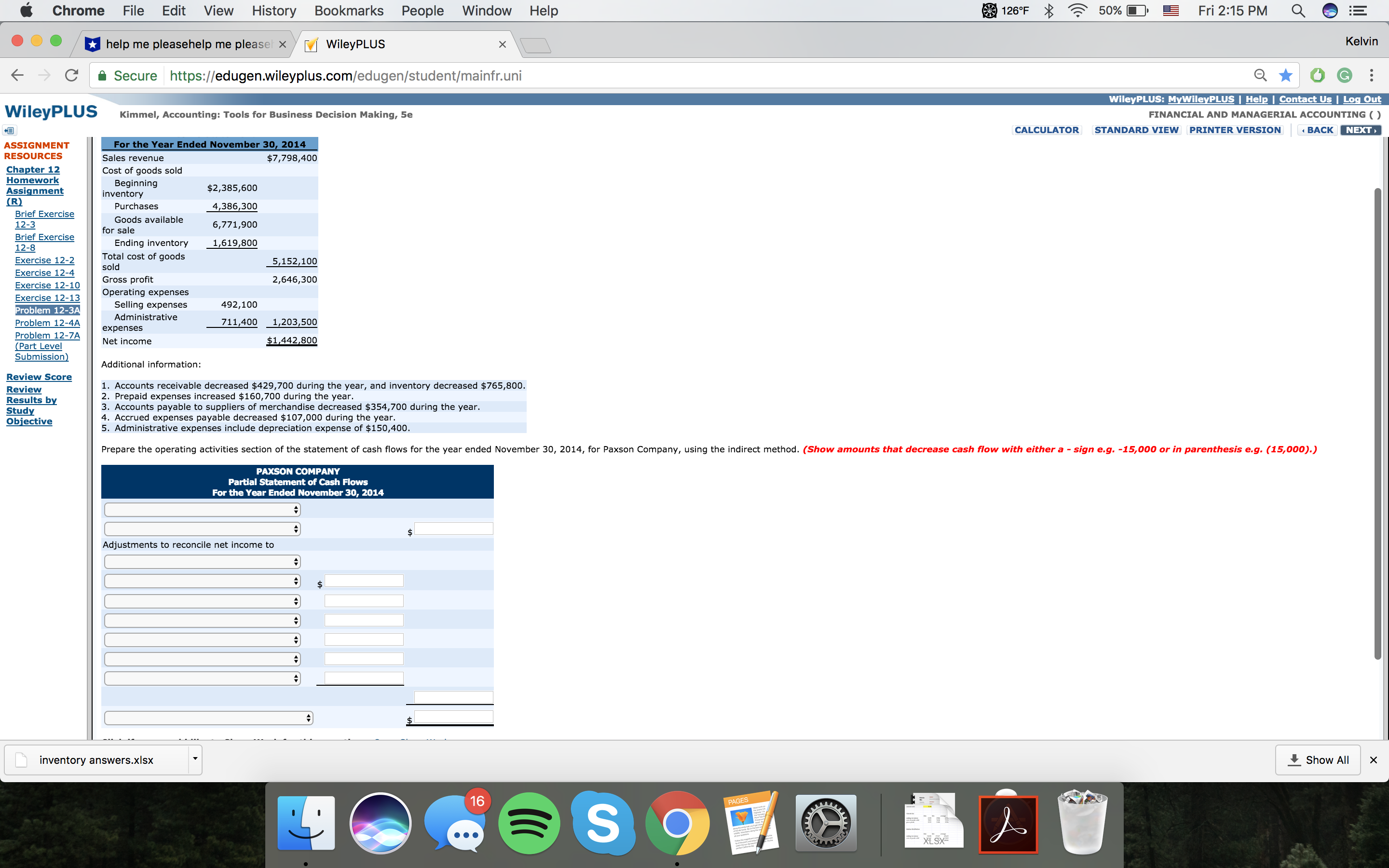 Help me Help me Help me 6 Chrome File Edit View History