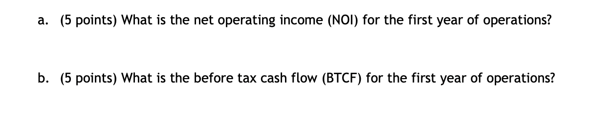 office building for $1,500,000. Your projections are these: First year potential gross
