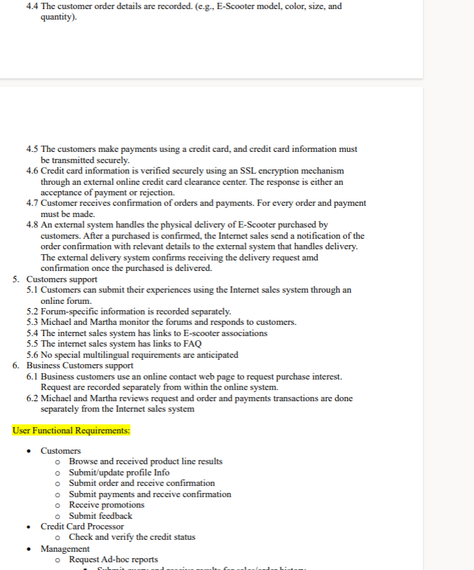 (example: callout comments, etc. ) and demonstrate the proper use of design