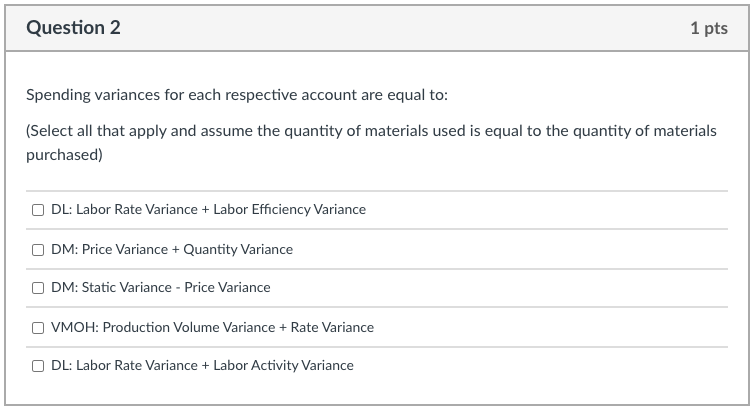 (the standard input to output ratio) is best defined as: O Sum