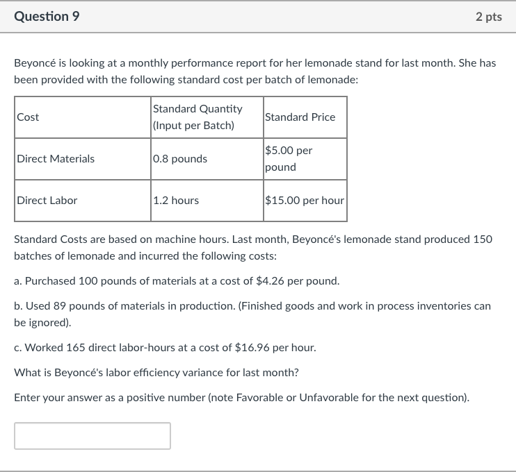 O) DM: Static Variance - Price Variance O VMOH: Production Volume Variance