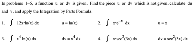 I need question 4, please. In problems 1-6, a function u or