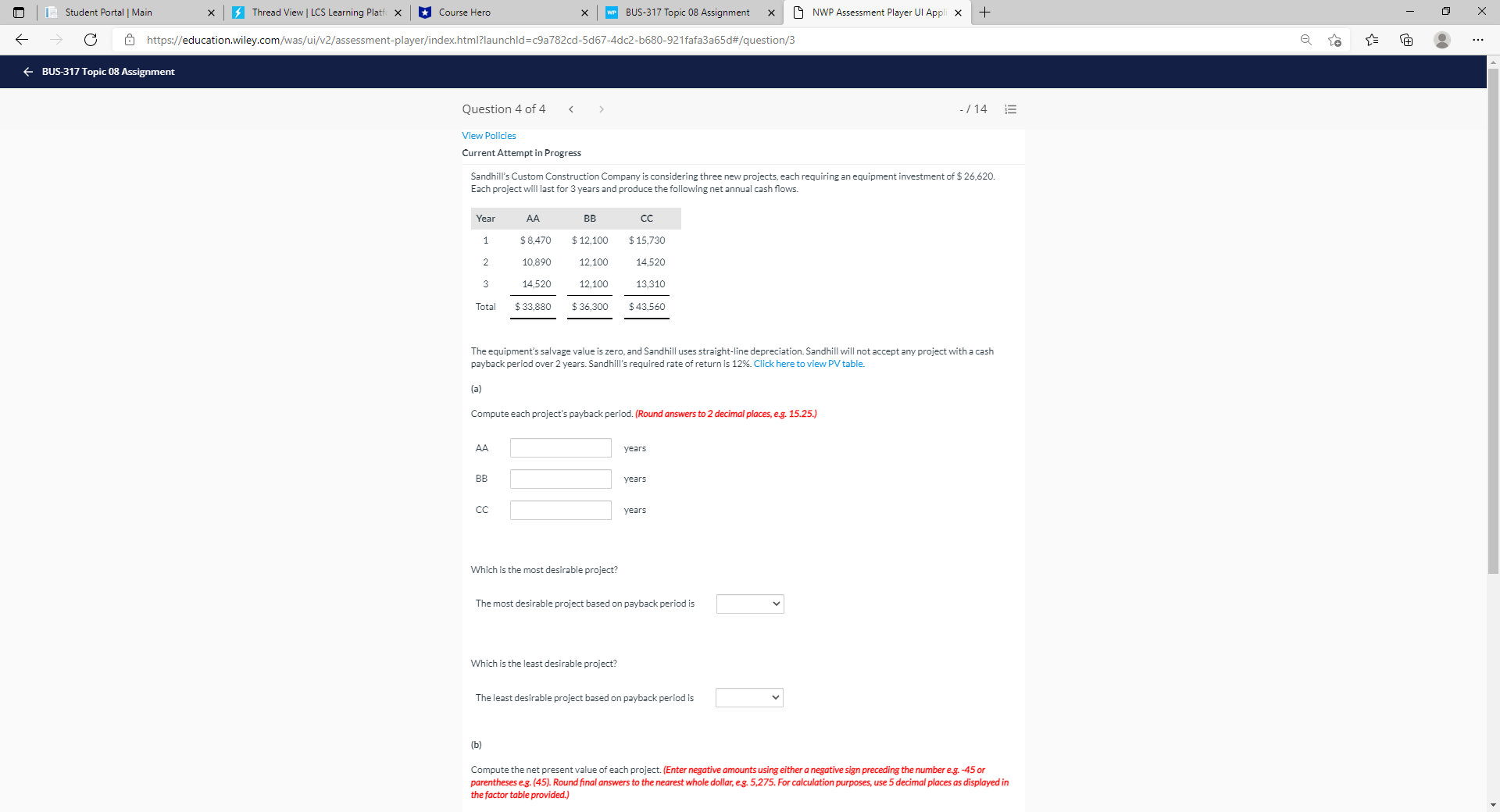 View Policies Current Attempt in Progress William Landscaping plants grass seed as