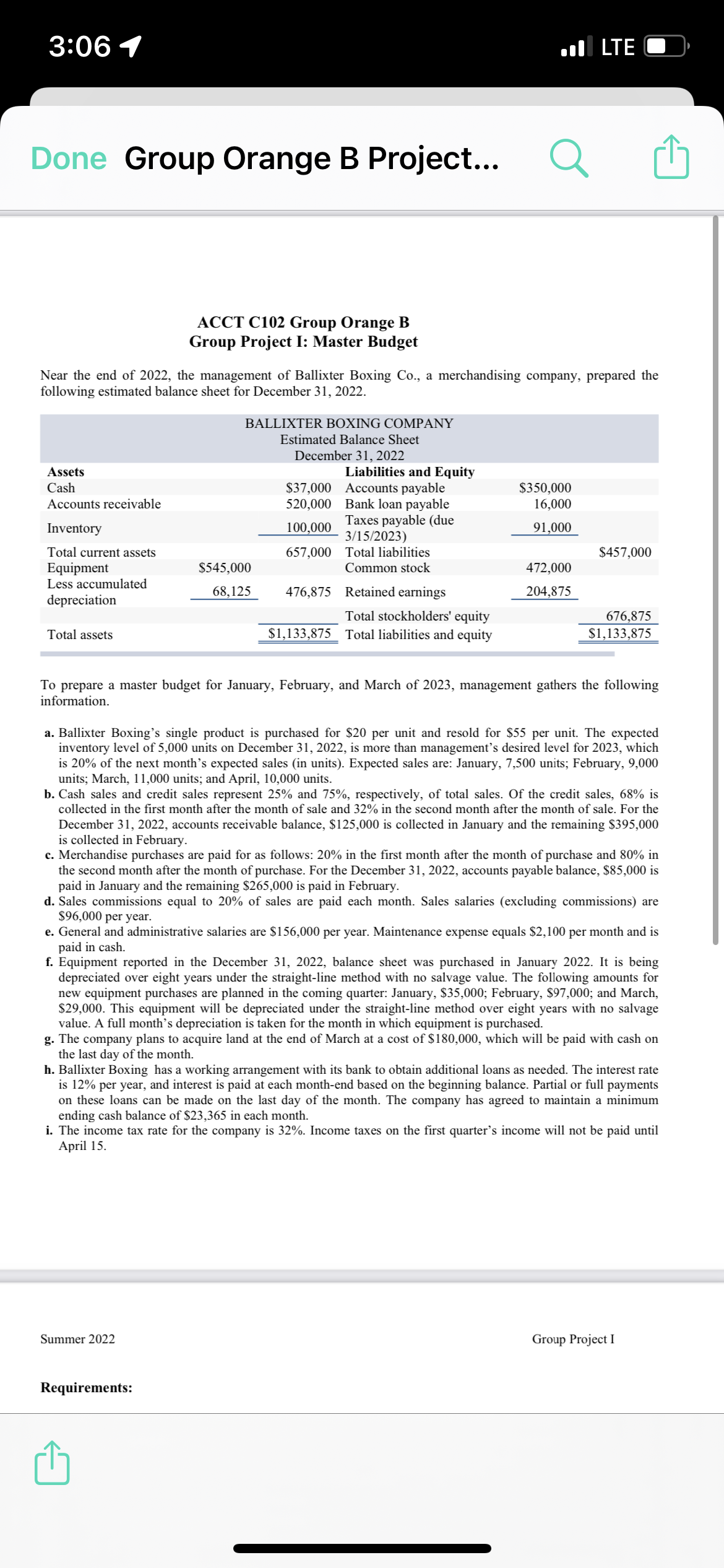 495,000 $ 605,000 $ 1,512,500 Ballixter Boxing Company Purchases Budget For the