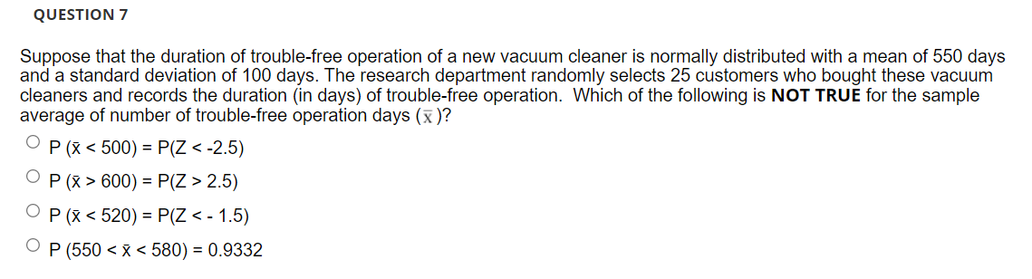sample of 18 services revealed a mean service duration of 82.9 minutes.