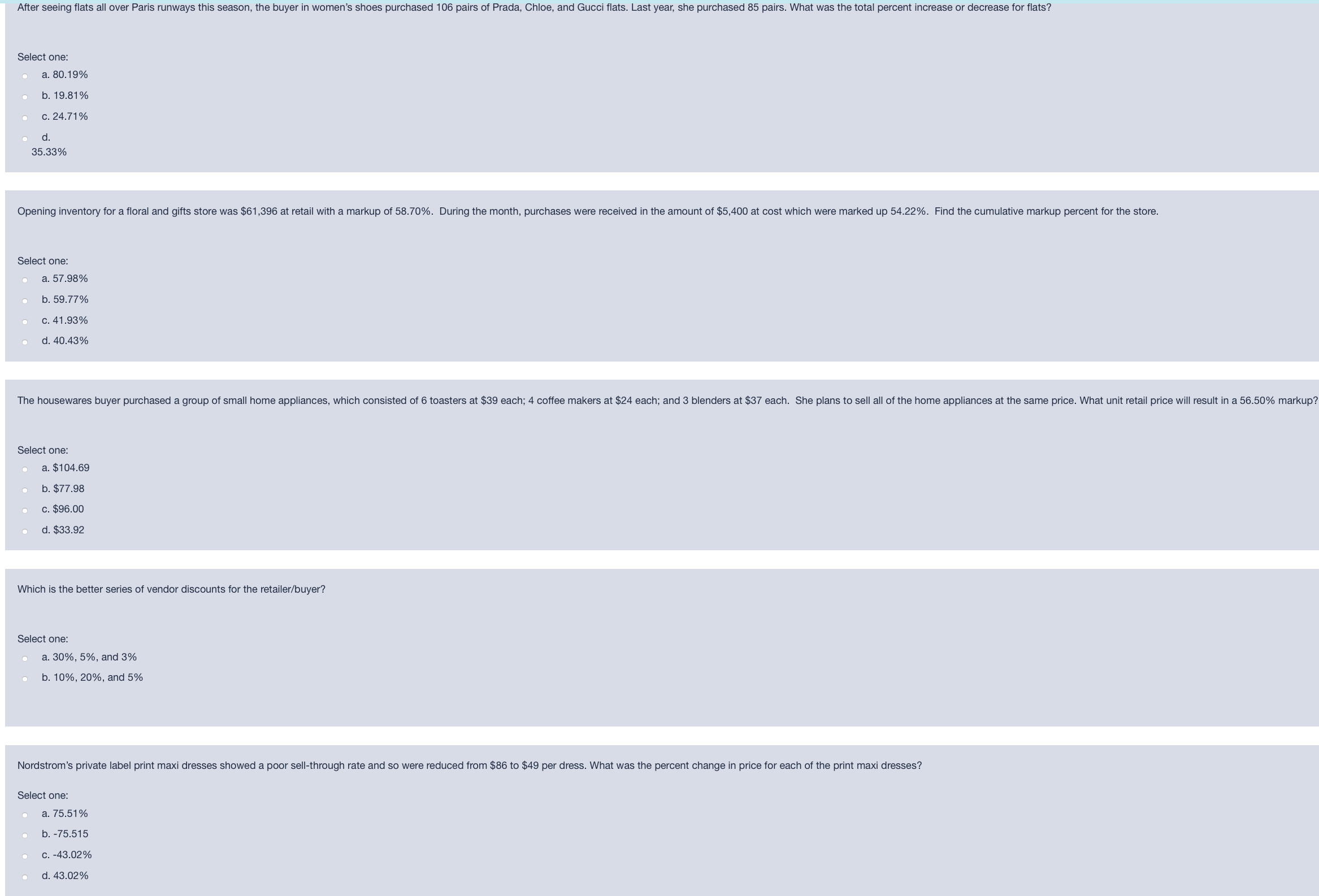 HAVING DIFFICULTY UNDERSTANDING THE CONCEPT After seeing flats all over Paris runways