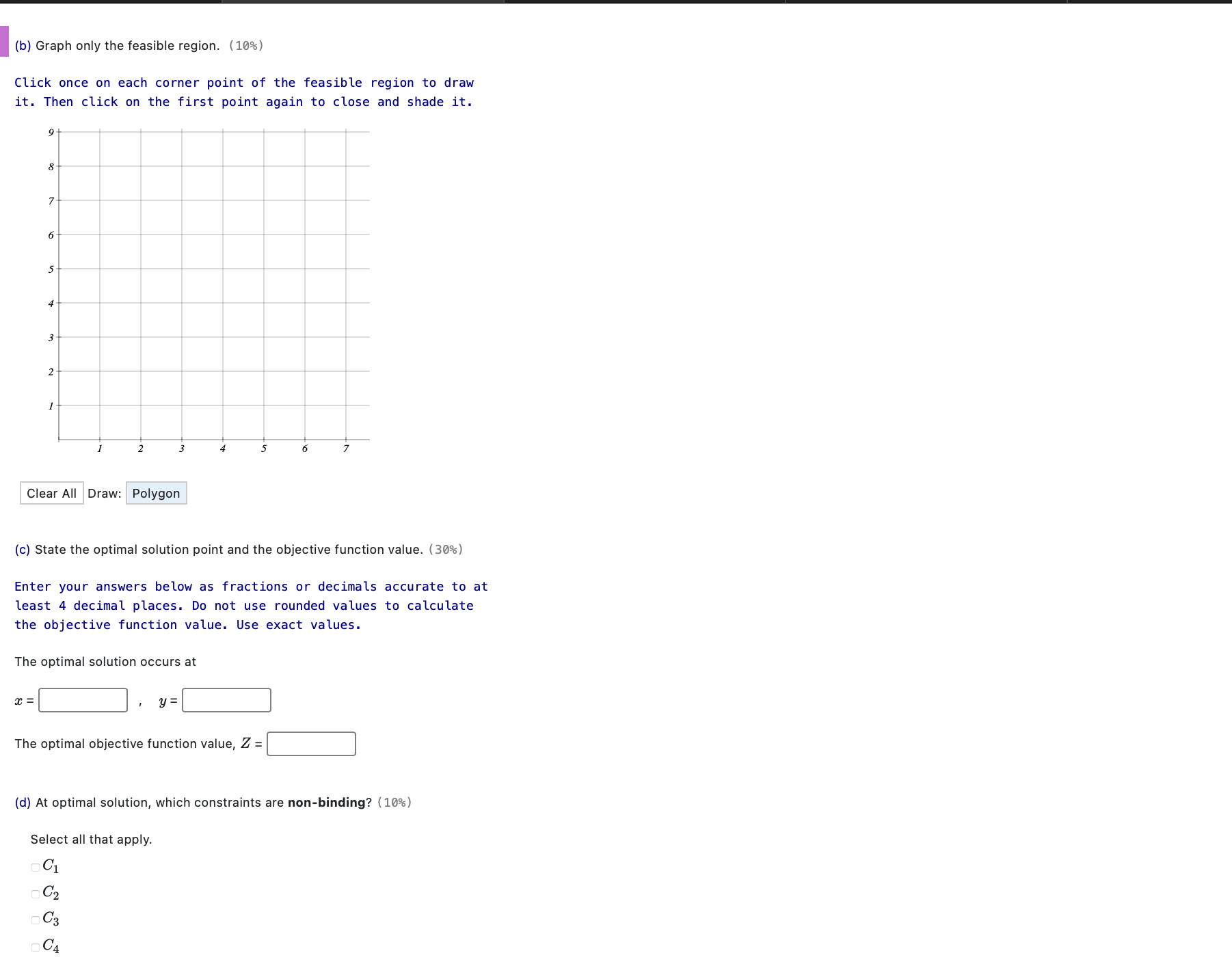 this linear program: Minimize Z = 72:12 + 26y Subject 12332i%y 2
