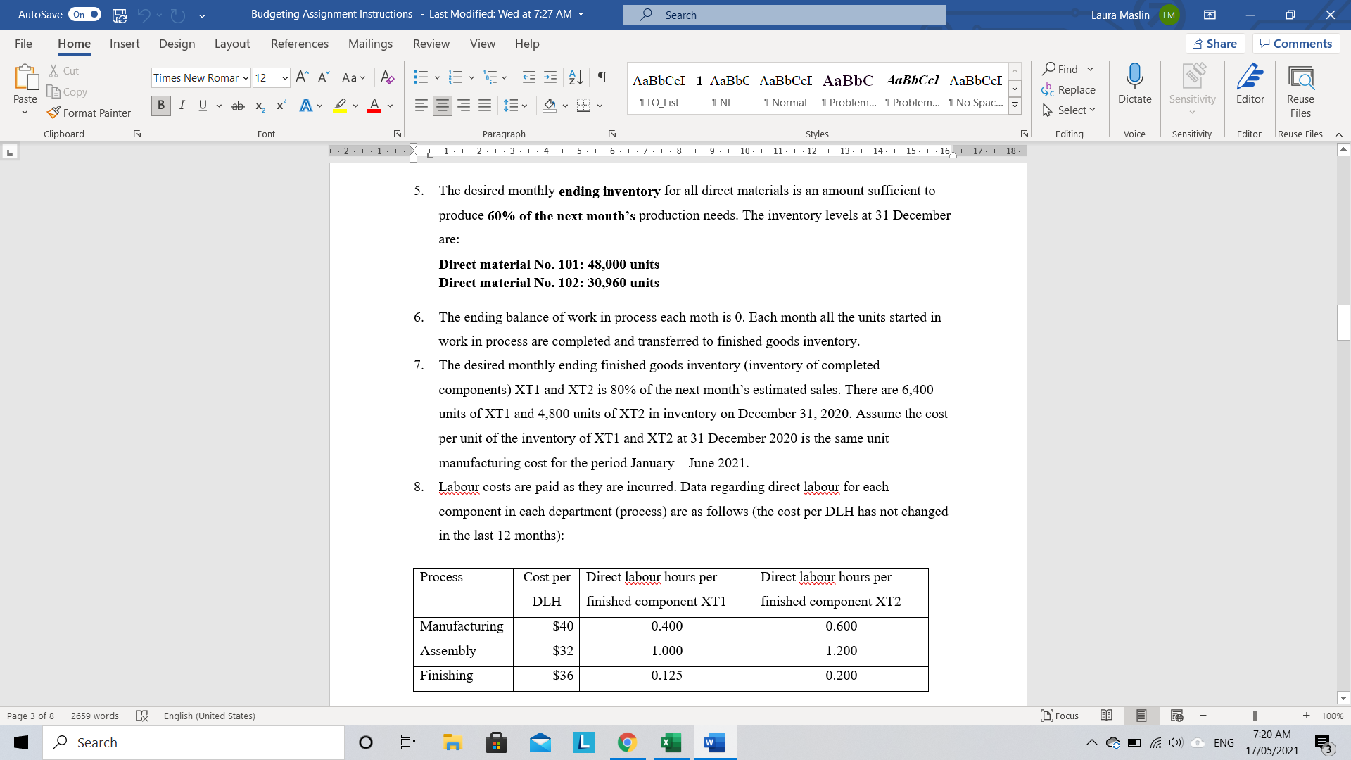 References Mailings Review View Help Share Comments & Cut Times New Romar
