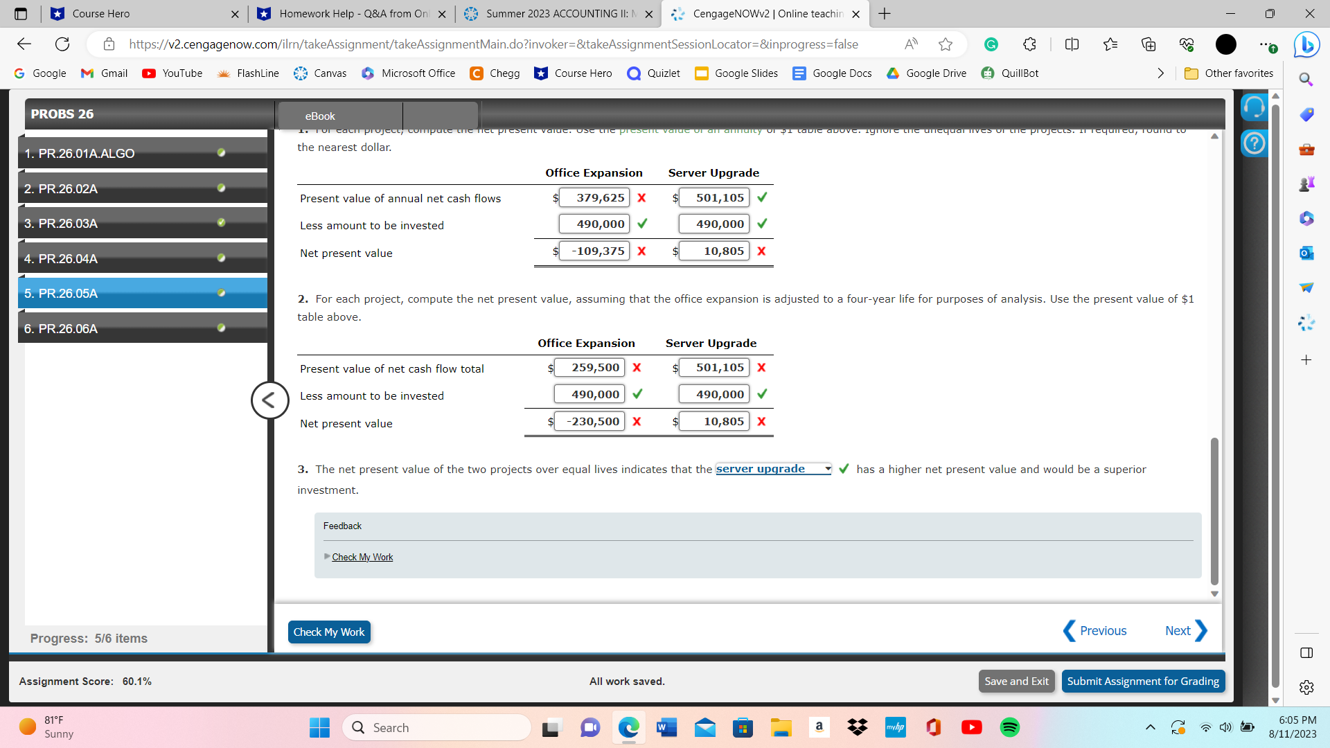 C @ https://v2.cengagenow.com/ilrn/takeAssignment/takeAssignmentMain.do?invoker=&takeAssignmentSessionLocator=&inprogress=false G G Google M Gmail YouTube * FlashLine Canvas