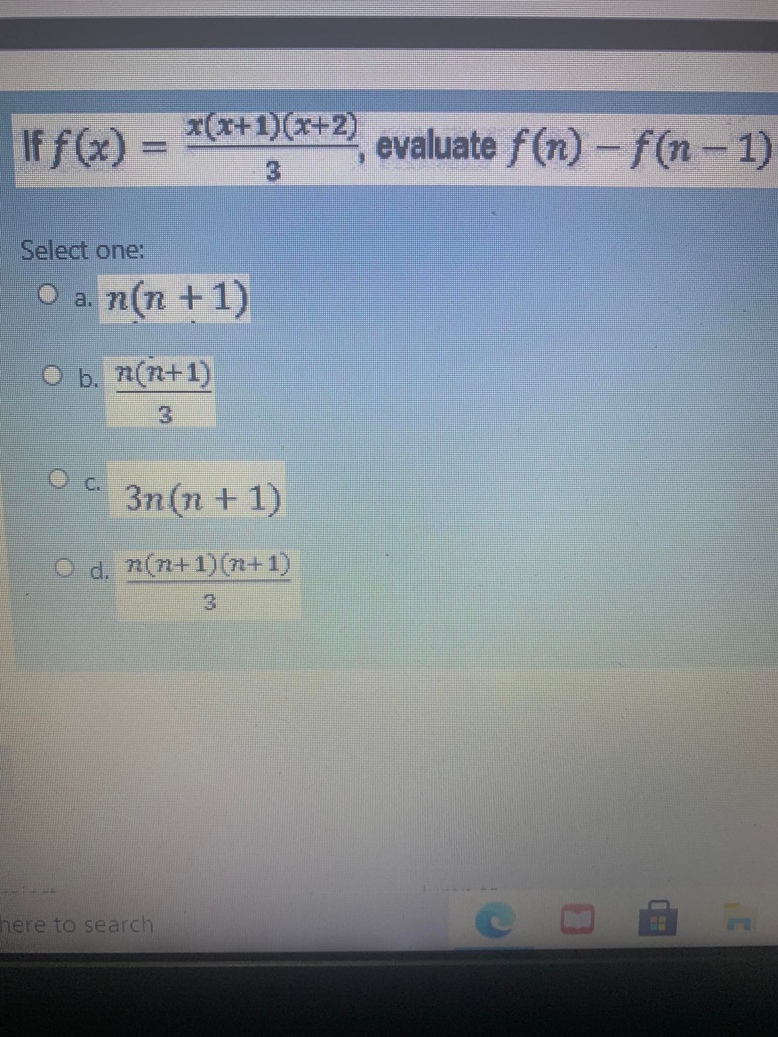 evaluate here to search