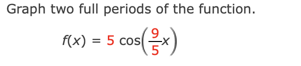 Can I get some help solving this, please \fState the amplitude, period,