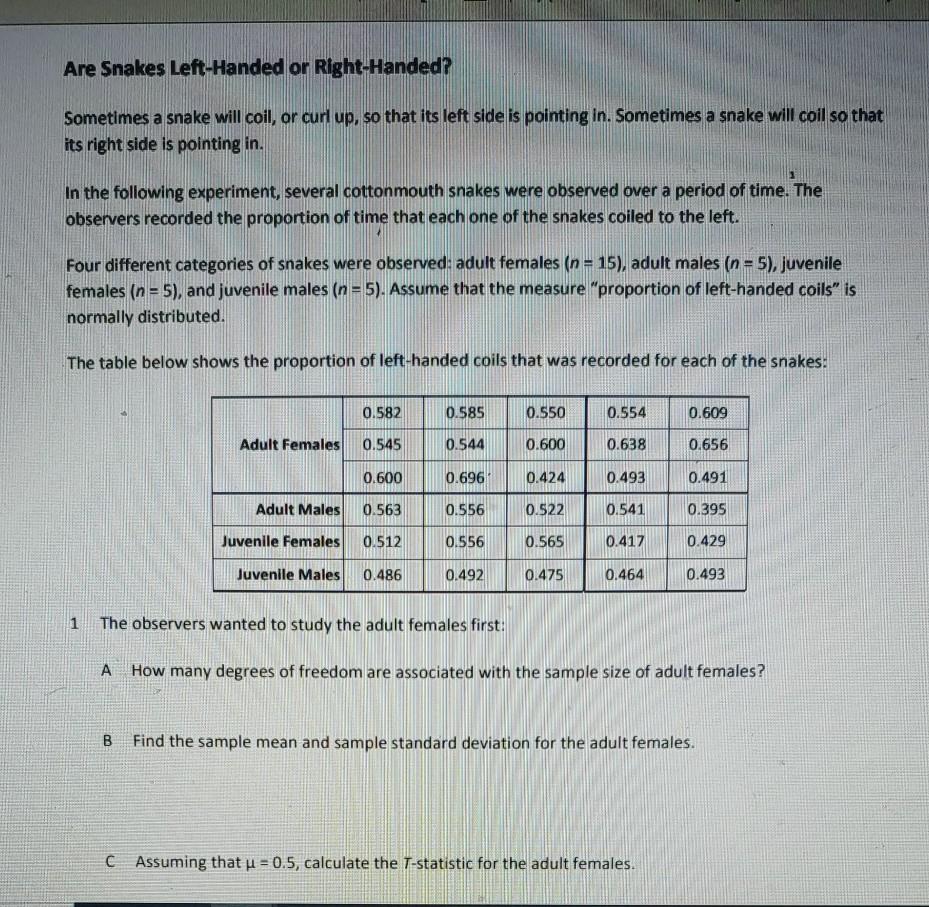 Are Snakes Left-Handed or Right-Handed? Sometimes a snake will coil, or curl