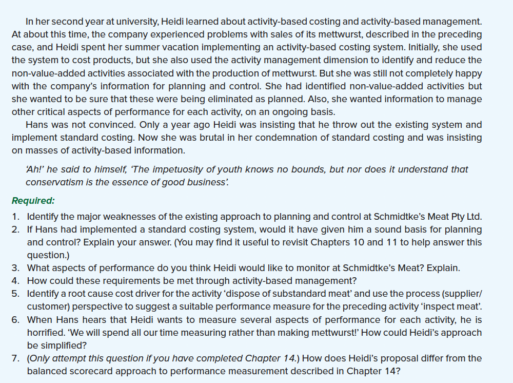 generation of Schmidtkes to the next. Recently, one of the company's major